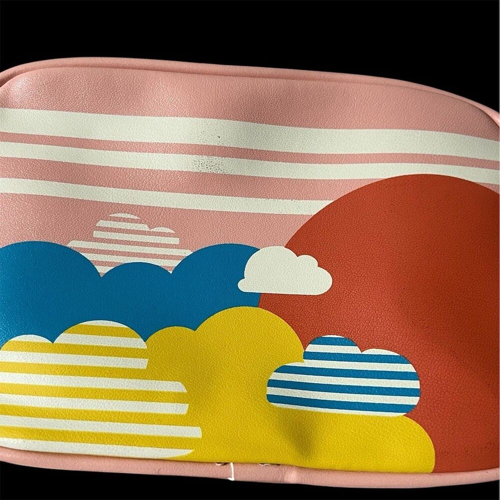 Pink Makeup Bag Organizer with Zipper & Pockets - Picture 2 of 13